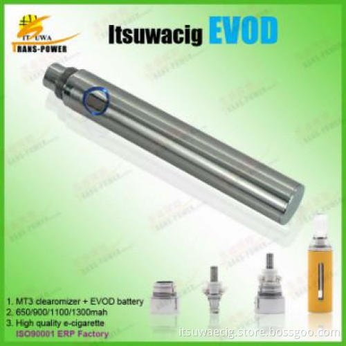 factory price electronic cigarette MT3 ego evod battery